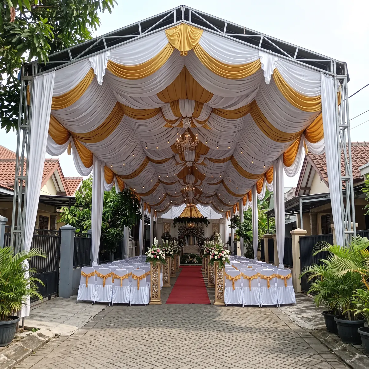 Tenda Dekorasi Pernikahan